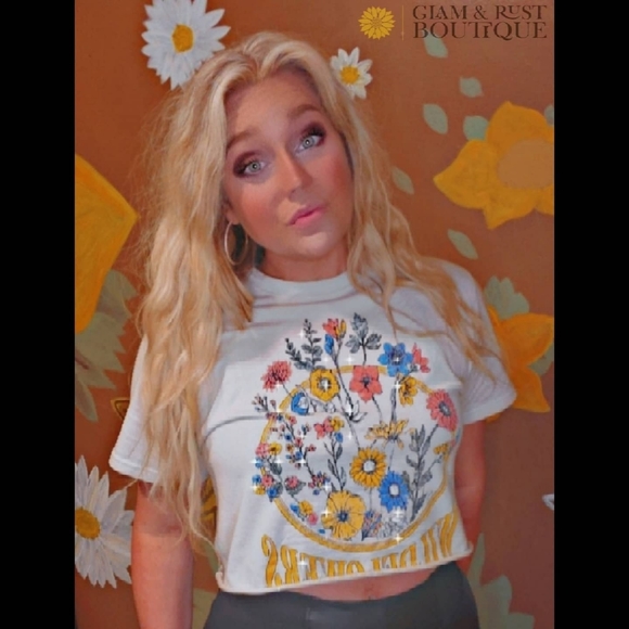 Wildflower crop top - Picture 3 of 3